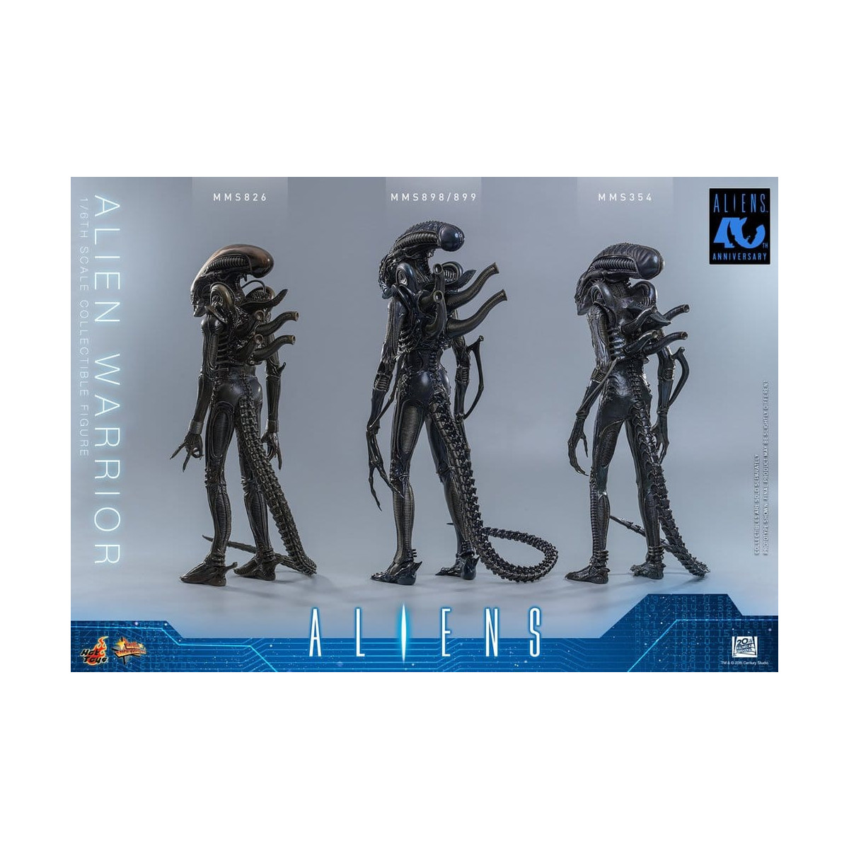 Hot Toys - Aliens  -  Alien Warrior v2 MMS 1/6