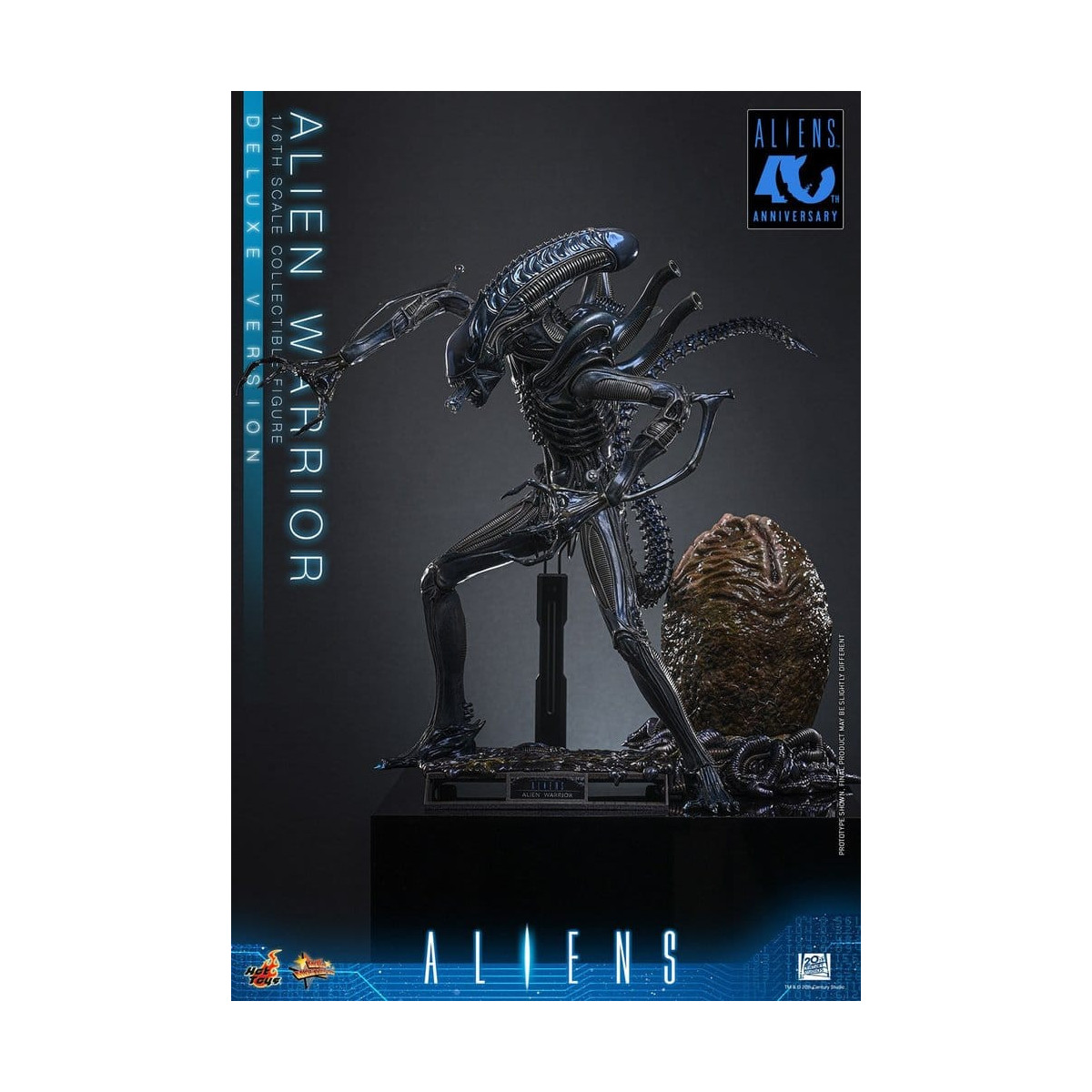 Hot Toys - Aliens  -  Alien Warrior v2 Deluxe MMS, 1/6 scale
