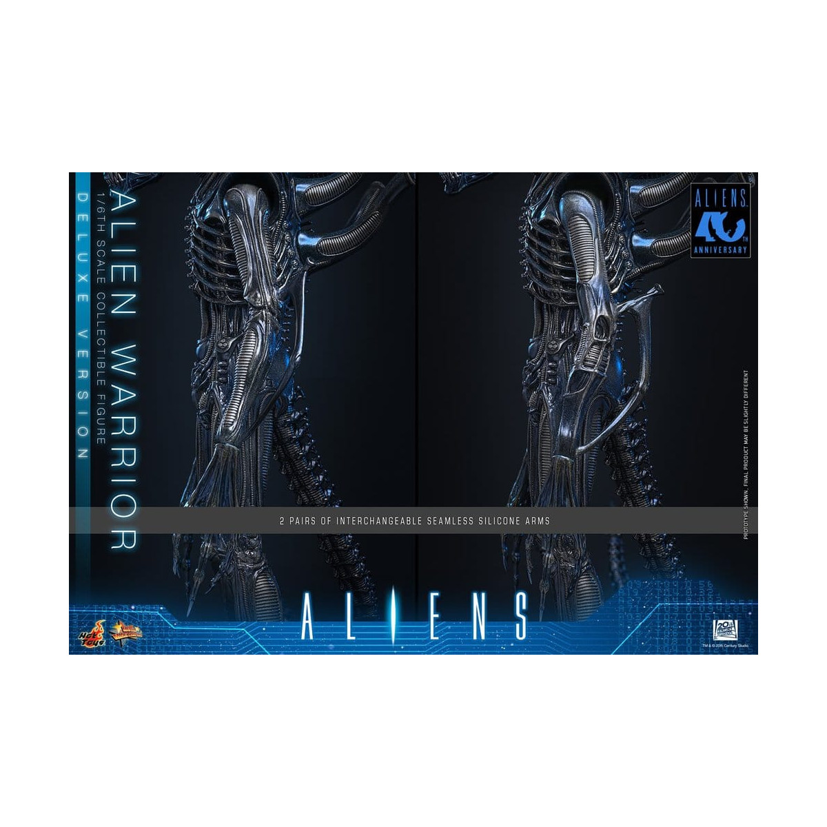 Hot Toys - Aliens  -  Alien Warrior v2 Deluxe MMS, 1/6 scale