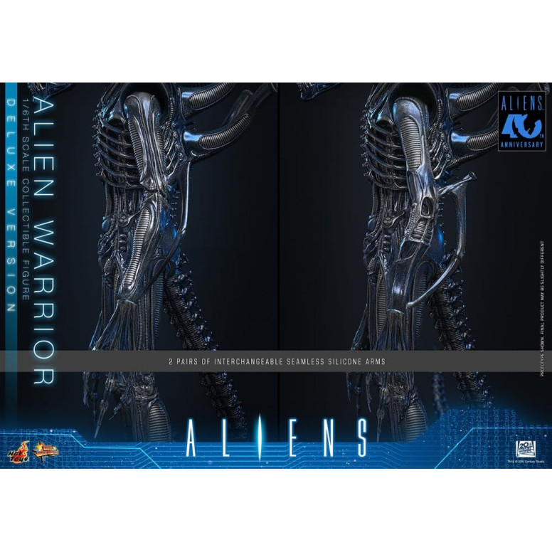 Hot Toys - Aliens  -  Alien Warrior v2 Deluxe MMS, 1/6 scale