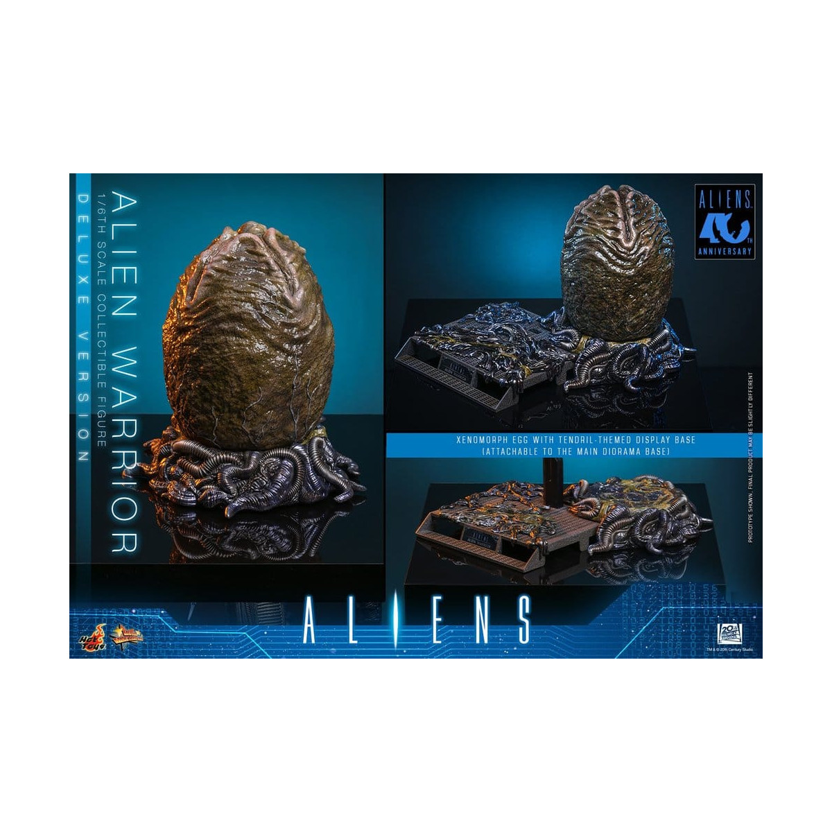 Hot Toys - Aliens  -  Alien Warrior v2 Deluxe MMS, 1/6 scale