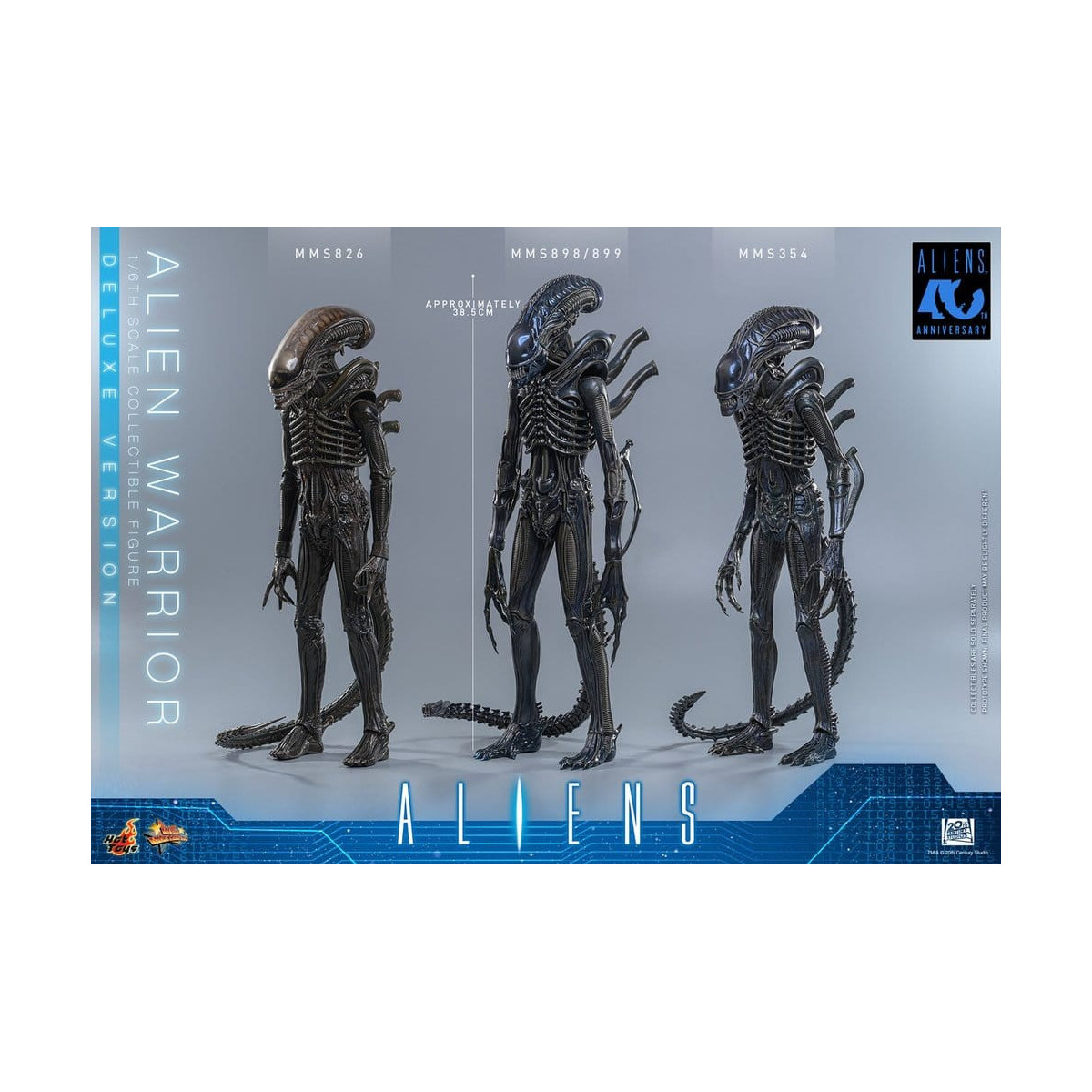 Hot Toys - Aliens  -  Alien Warrior v2 Deluxe MMS, 1/6 scale