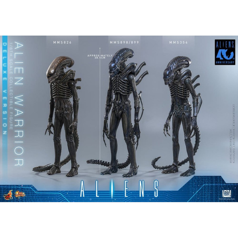 Hot Toys - Aliens  -  Alien Warrior v2 Deluxe MMS, 1/6 scale