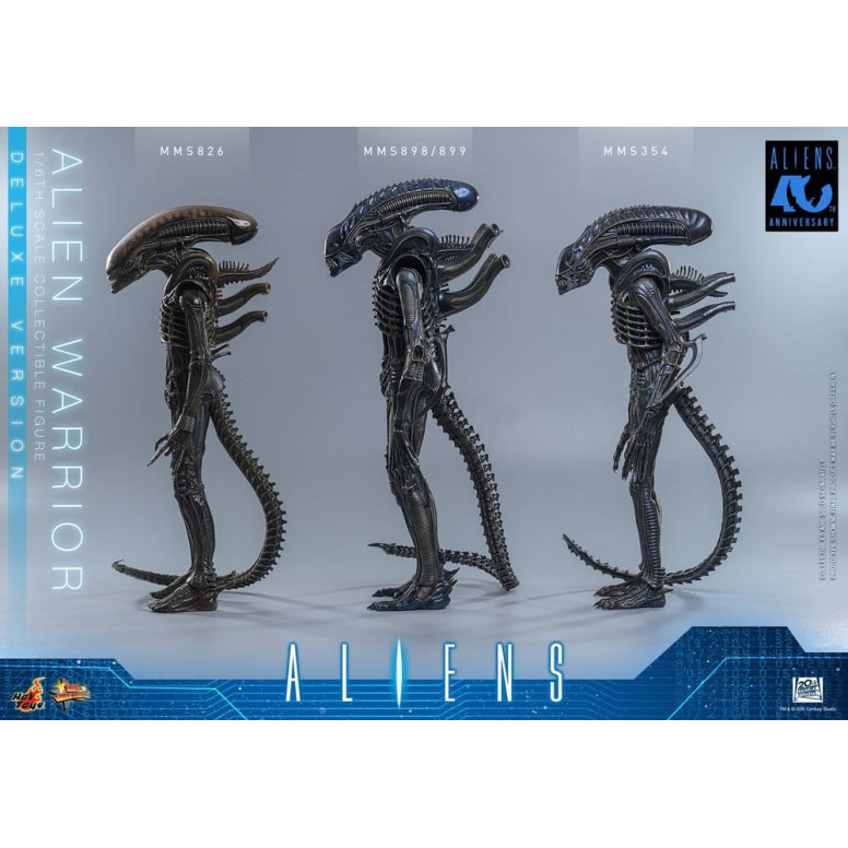 Hot Toys - Aliens  -  Alien Warrior v2 Deluxe MMS, 1/6 scale