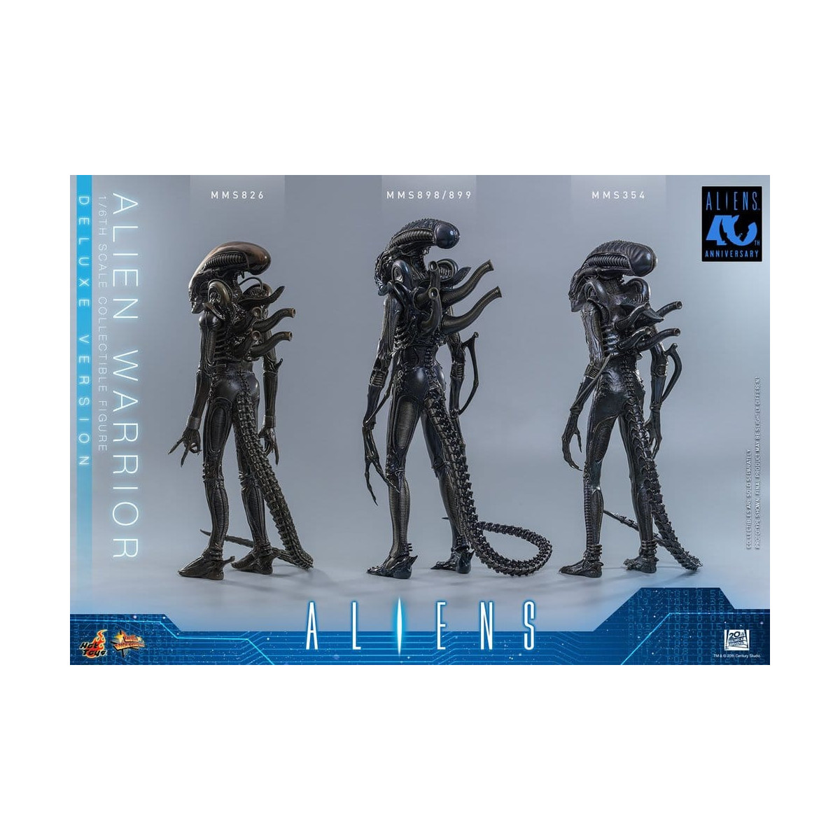 Hot Toys - Aliens  -  Alien Warrior v2 Deluxe MMS, 1/6 scale