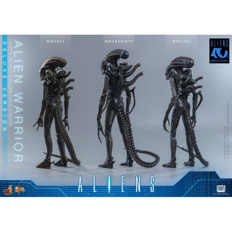 Hot Toys - Aliens  -  Alien Warrior v2 Deluxe MMS, 1/6 scale