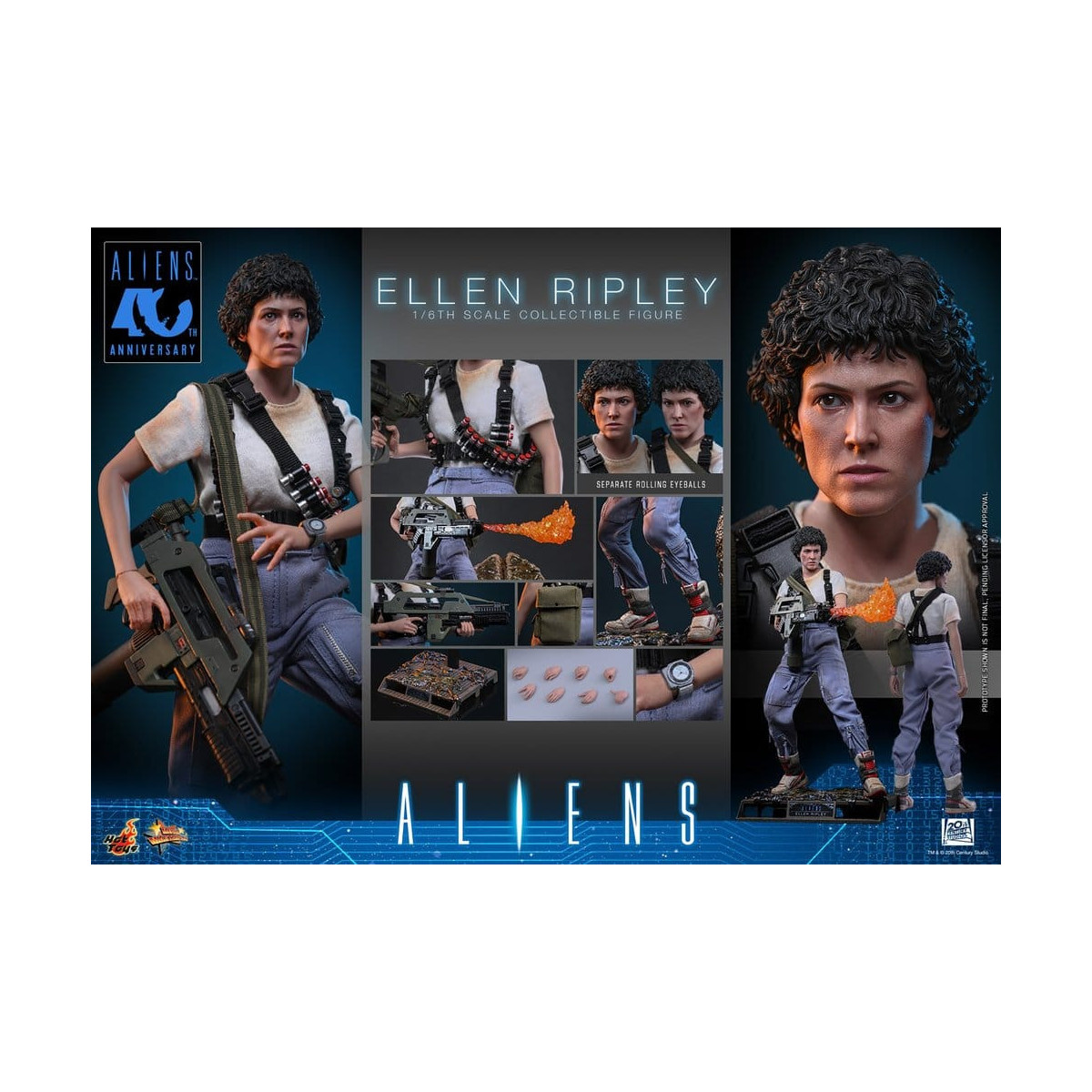 Hot Toys - Aliens - Ellen Ripley MMS, 1/6 Scale