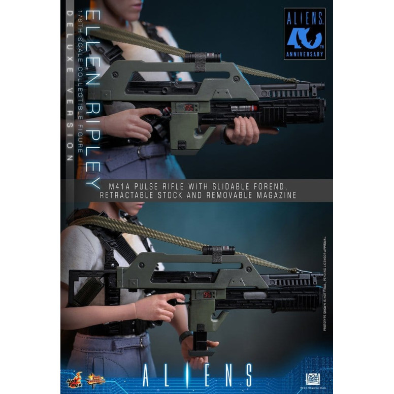 Hot Toys - Aliens - Ellen Ripley Deluxe version MMS , 1/6 scale