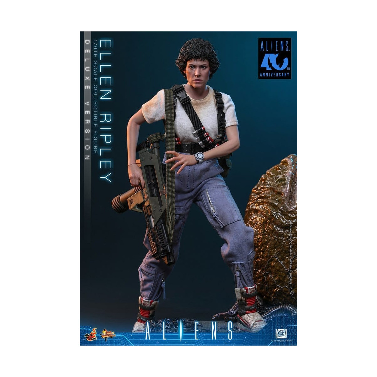 Hot Toys - Aliens - Ellen Ripley Deluxe version MMS , 1/6 scale