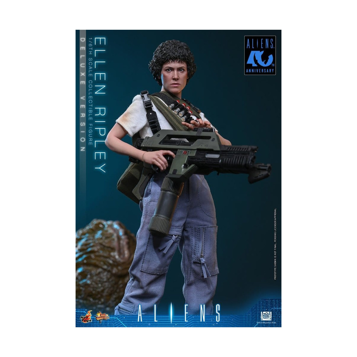 Hot Toys - Aliens - Ellen Ripley Deluxe version MMS , 1/6 scale
