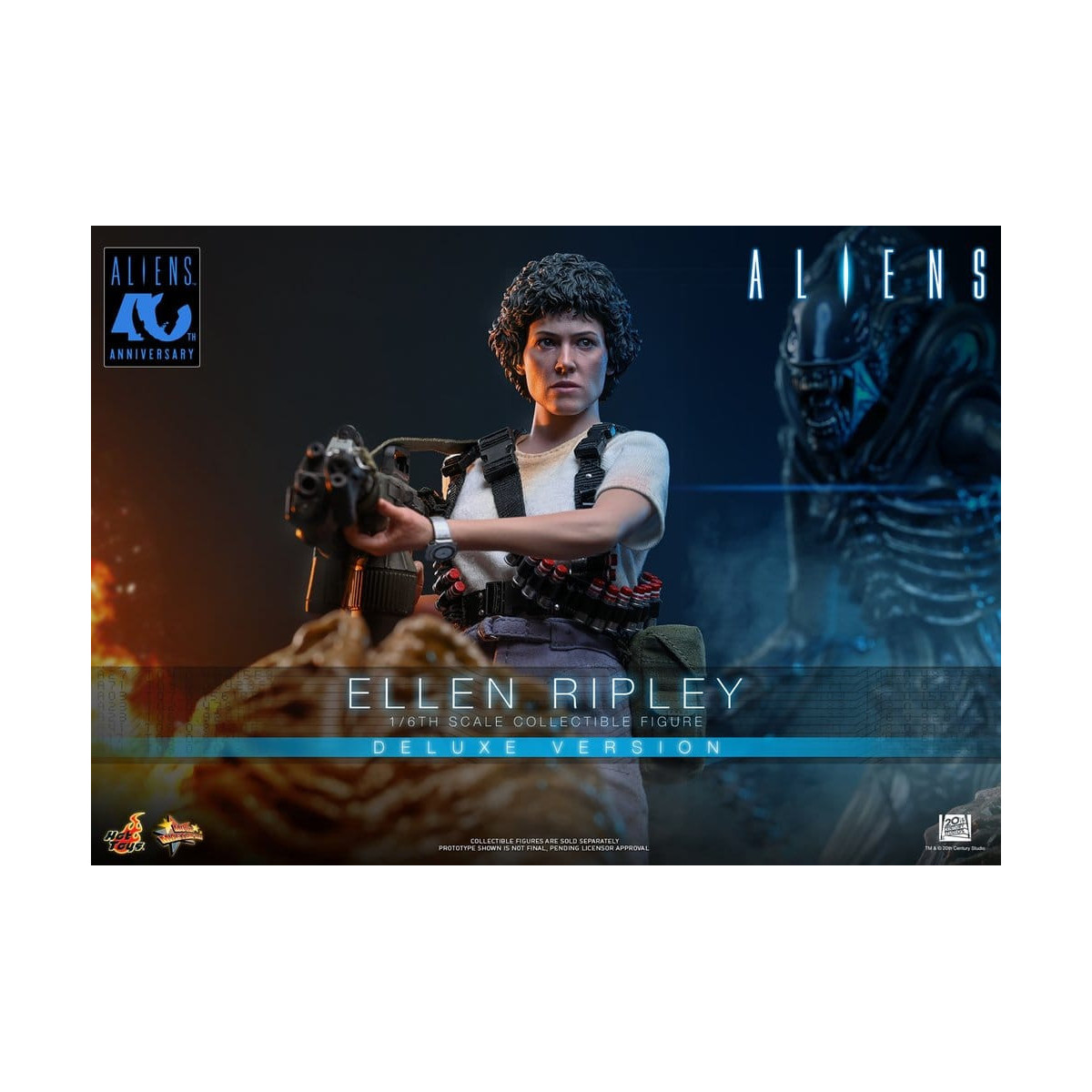 Hot Toys - Aliens - Ellen Ripley Deluxe version MMS , 1/6 scale