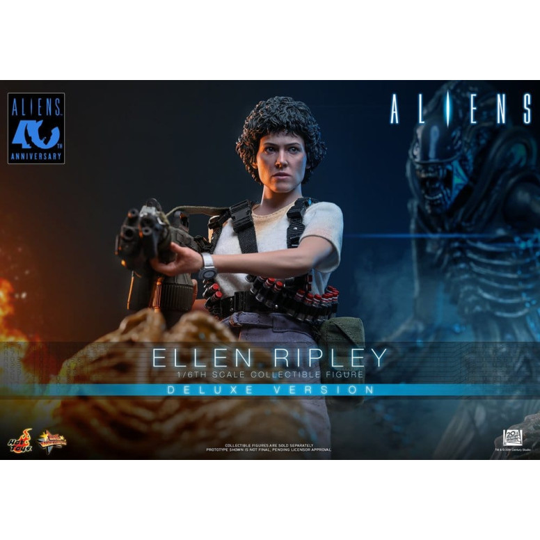 Hot Toys - Aliens - Ellen Ripley Deluxe version MMS , 1/6 scale
