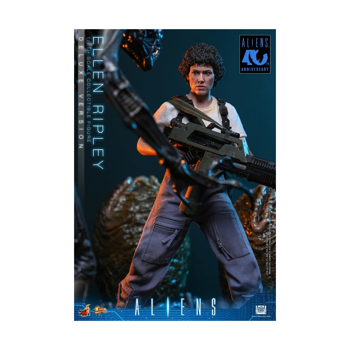 Hot Toys - Aliens - Ellen Ripley Deluxe version MMS , 1/6 scale