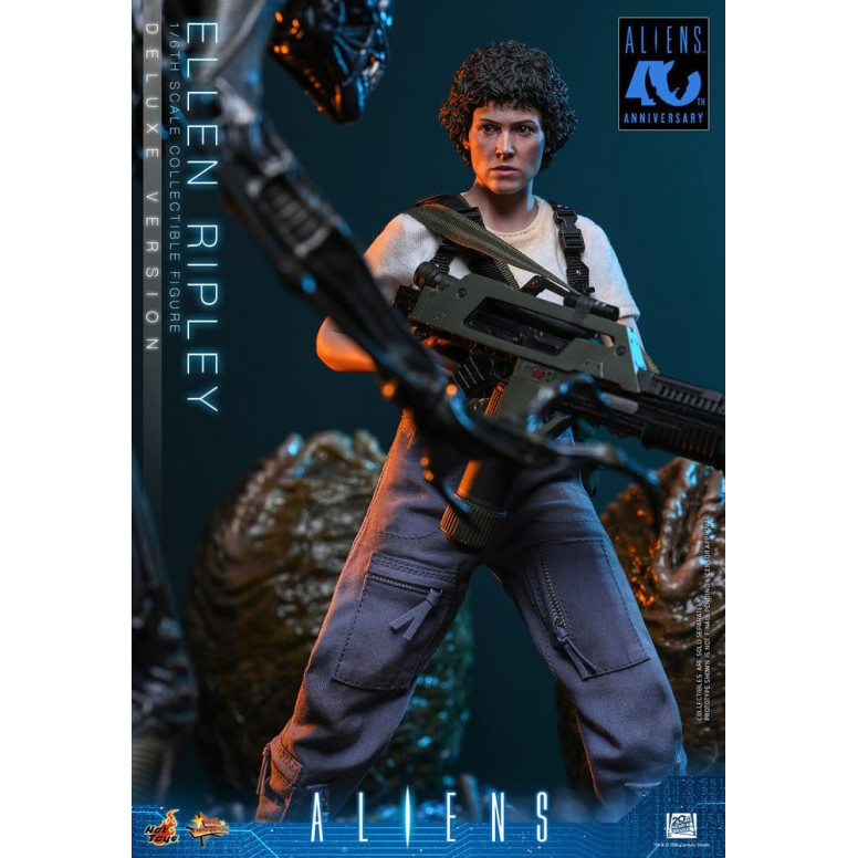 Hot Toys - Aliens - Ellen Ripley Deluxe version MMS , 1/6 scale