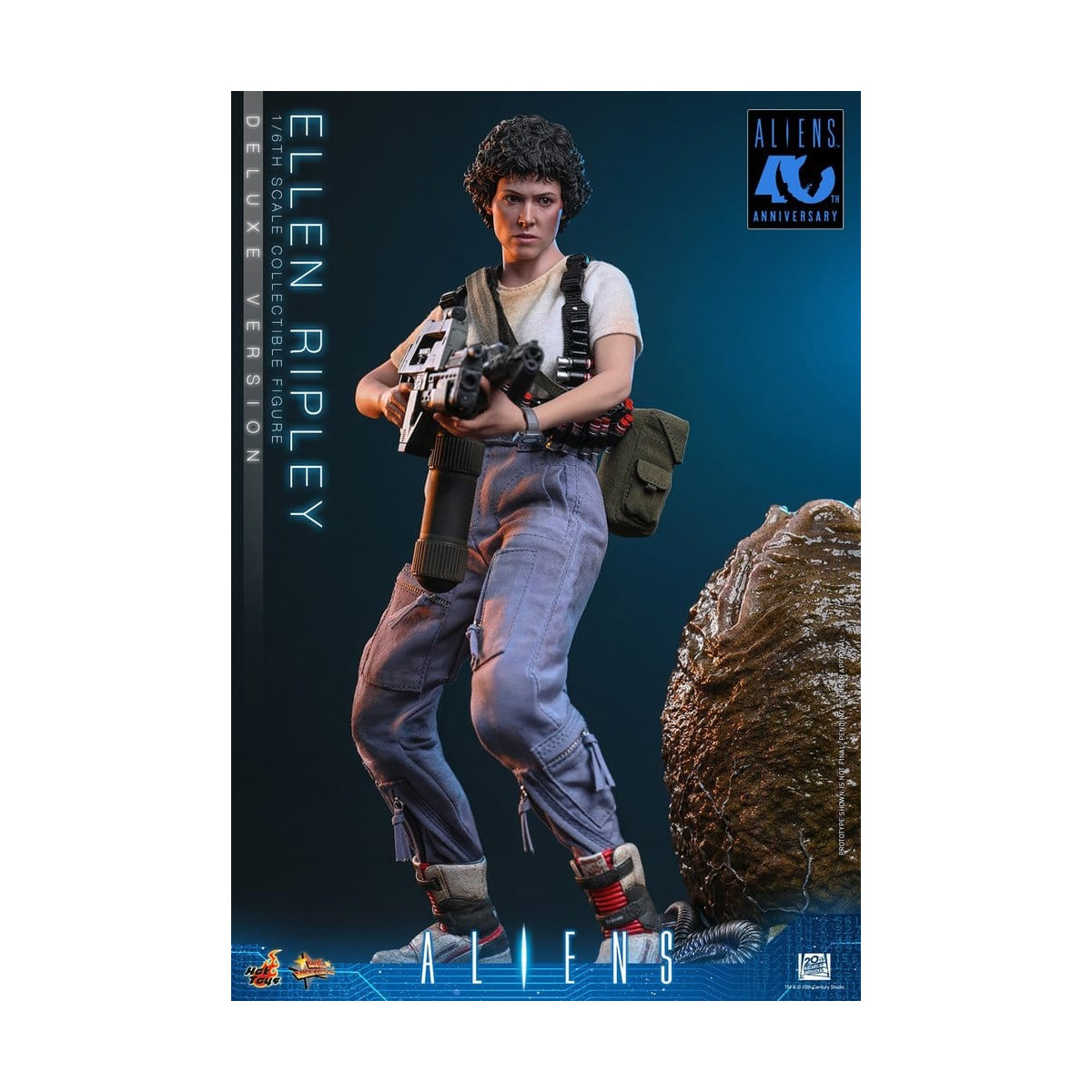 Hot Toys - Aliens - Ellen Ripley Deluxe version MMS , 1/6 scale