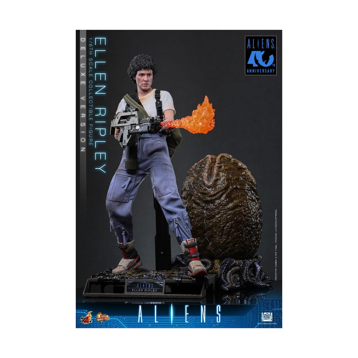 Hot Toys - Aliens - Ellen Ripley Deluxe version MMS , 1/6 scale