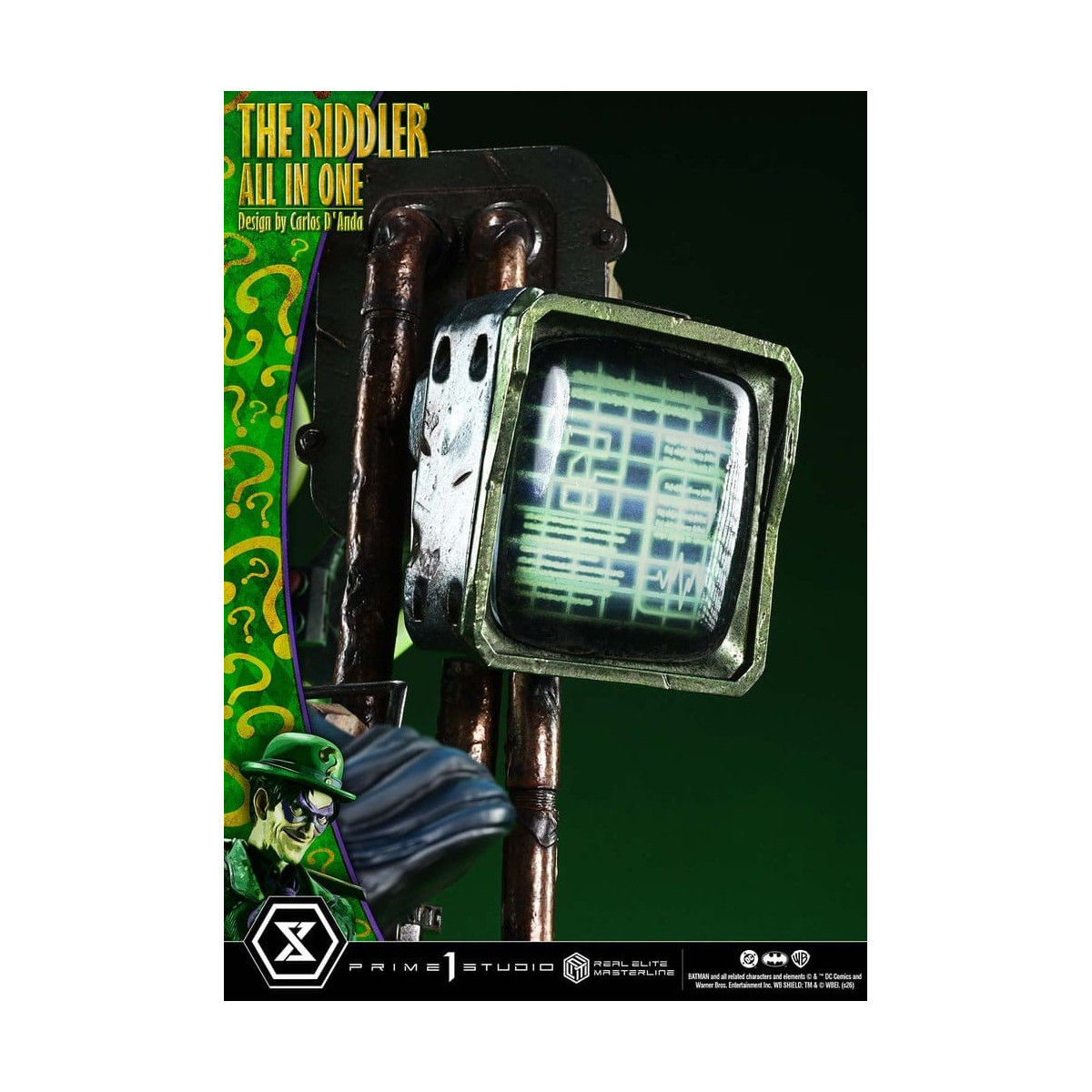 Prime 1 Studio - The Riddler All-in-One (Designed by Carlos D'Anda) - Real Elite Masterline Series 1/3