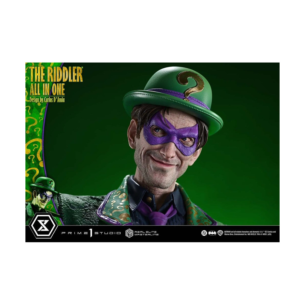 Prime 1 Studio - The Riddler All-in-One (Designed by Carlos D'Anda) - Real Elite Masterline Series 1/3