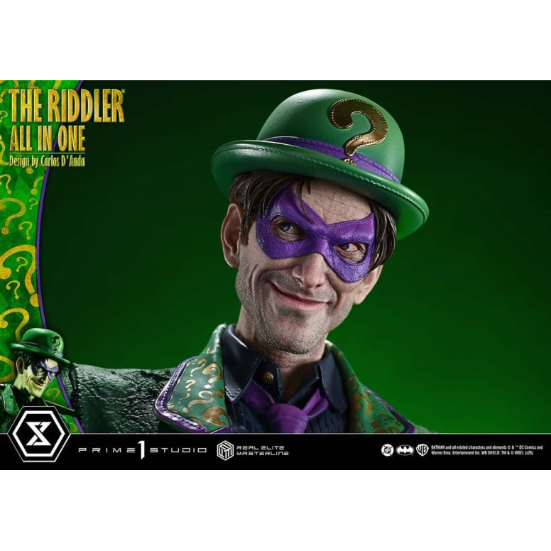 Prime 1 Studio - The Riddler All-in-One (Designed by Carlos D'Anda) - Real Elite Masterline Series 1/3