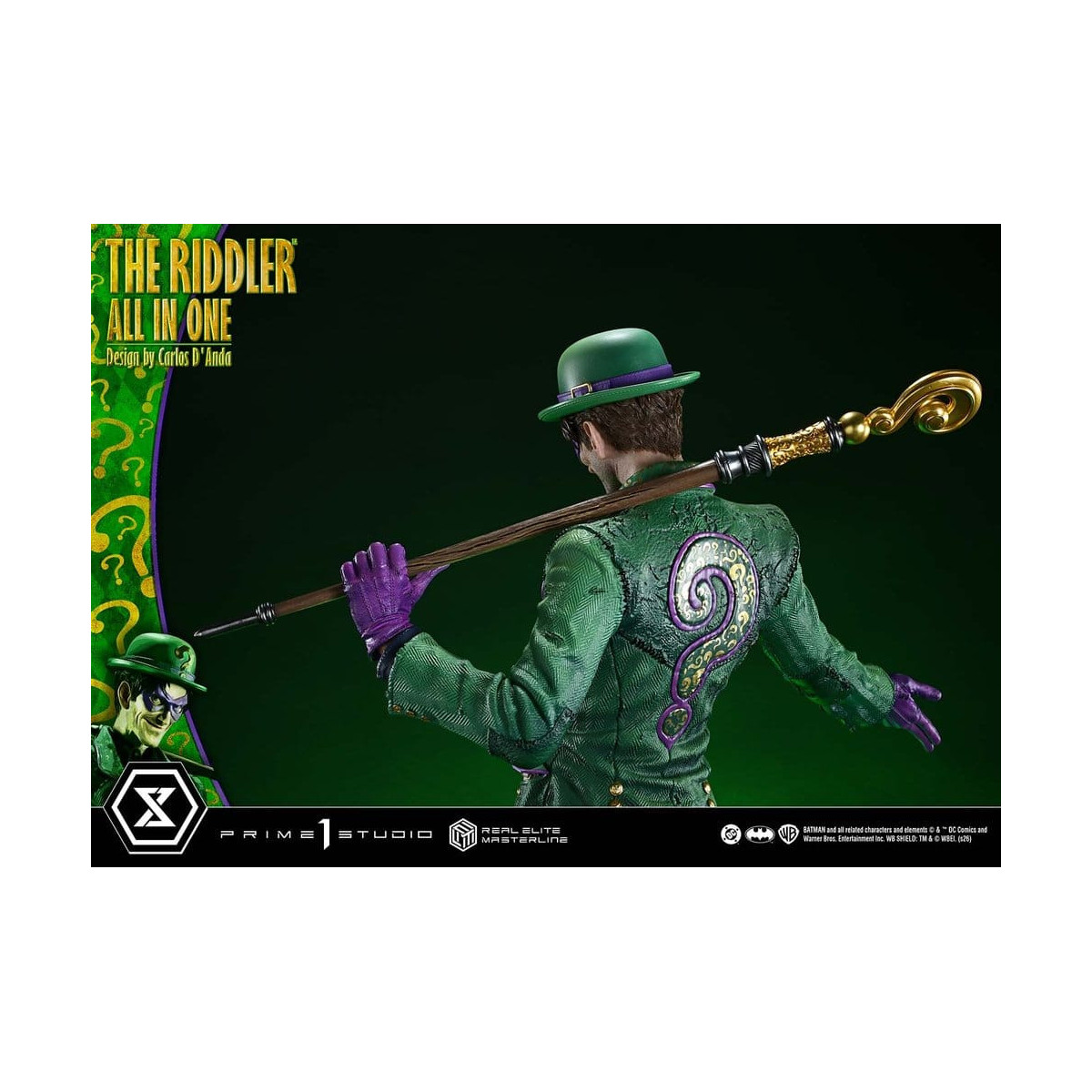 Prime 1 Studio - The Riddler All-in-One (Designed by Carlos D'Anda) - Real Elite Masterline Series 1/3