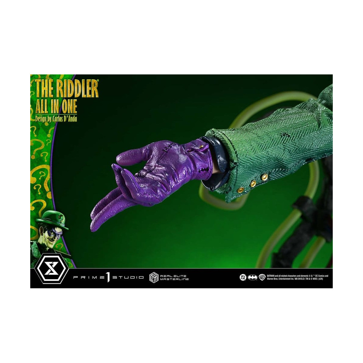 Prime 1 Studio - The Riddler All-in-One (Designed by Carlos D'Anda) - Real Elite Masterline Series 1/3