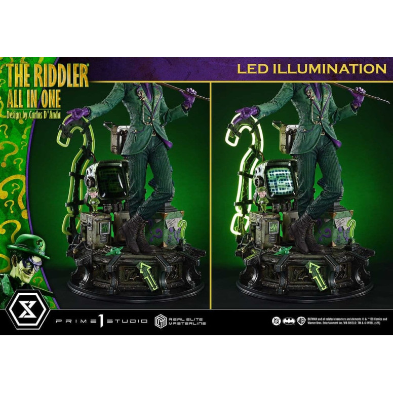 Prime 1 Studio - The Riddler All-in-One (Designed by Carlos D'Anda) - Real Elite Masterline Series 1/3