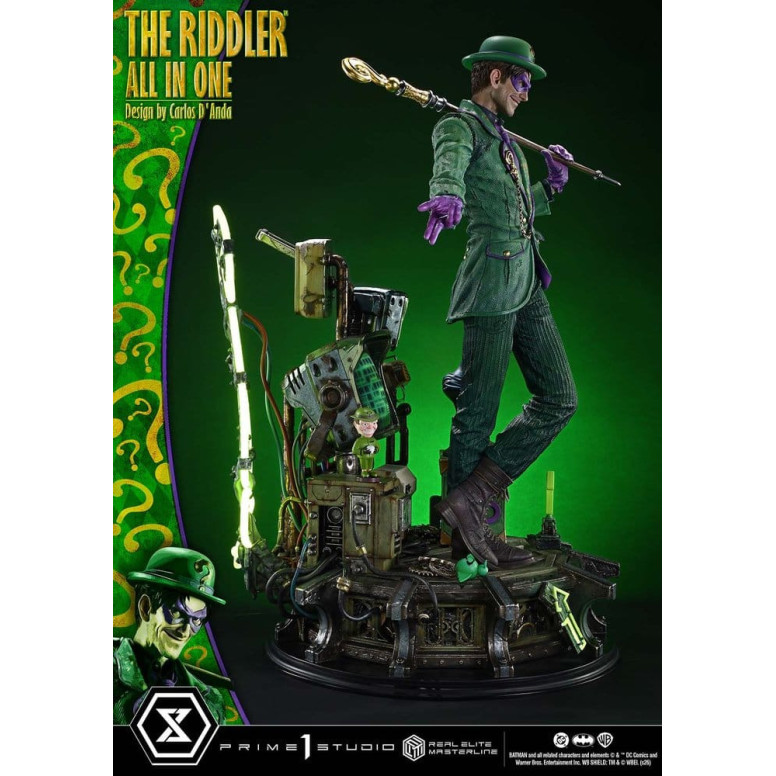 Prime 1 Studio - The Riddler All-in-One (Designed by Carlos D'Anda) - Real Elite Masterline Series 1/3