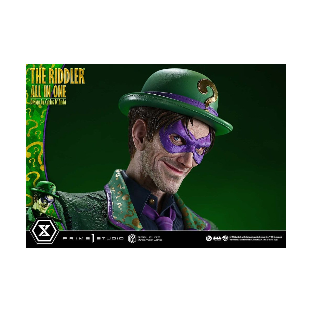 Prime 1 Studio - The Riddler All-in-One (Designed by Carlos D'Anda) - Real Elite Masterline Series 1/3