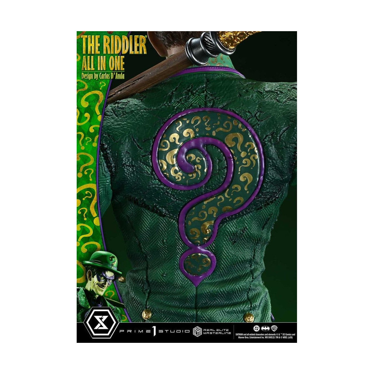 Prime 1 Studio - The Riddler All-in-One (Designed by Carlos D'Anda) - Real Elite Masterline Series 1/3