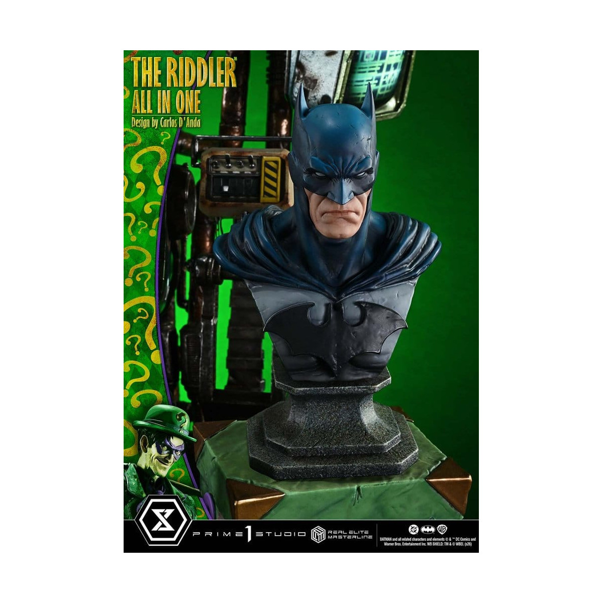Prime 1 Studio - The Riddler All-in-One (Designed by Carlos D'Anda) - Real Elite Masterline Series 1/3