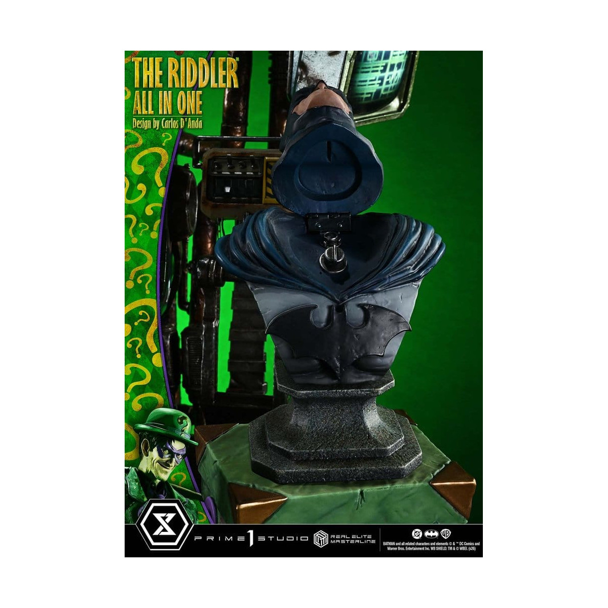 Prime 1 Studio - The Riddler All-in-One (Designed by Carlos D'Anda) - Real Elite Masterline Series 1/3