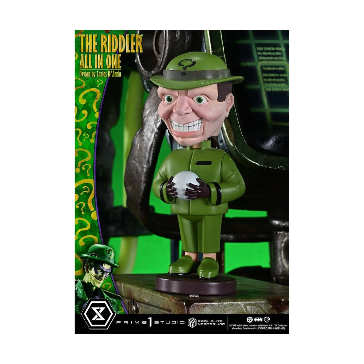 Prime 1 Studio - The Riddler All-in-One (Designed by Carlos D'Anda) - Real Elite Masterline Series 1/3