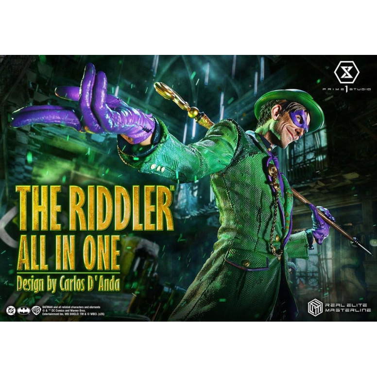 Prime 1 Studio - The Riddler All-in-One (Designed by Carlos D'Anda) - Real Elite Masterline Series 1/3