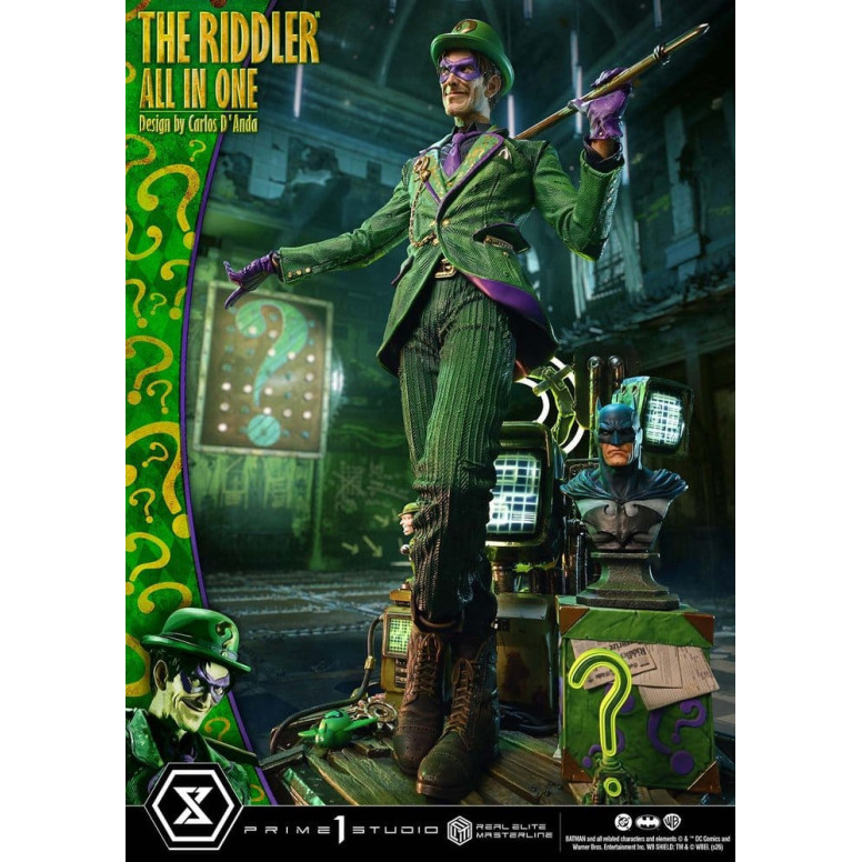 Prime 1 Studio - The Riddler All-in-One (Designed by Carlos D'Anda) - Real Elite Masterline Series 1/3