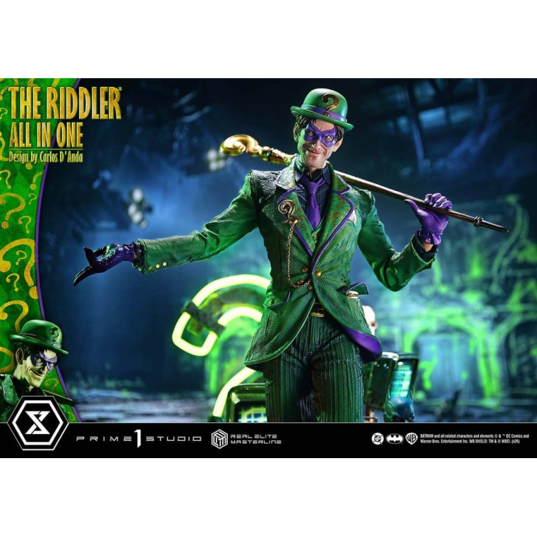 Prime 1 Studio - The Riddler All-in-One (Designed by Carlos D'Anda) - Real Elite Masterline Series 1/3