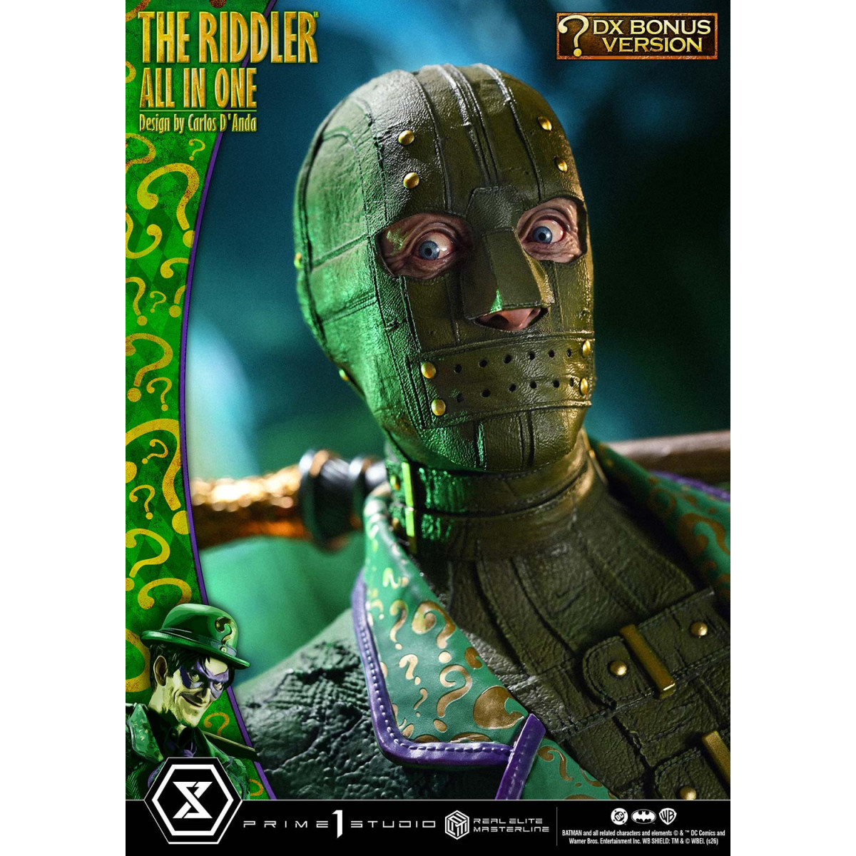 Prime 1 Studio - The Riddler All-in-One (Designed by Carlos D'Anda) DX Bonus Version - Real Elite Masterline Series 1/3