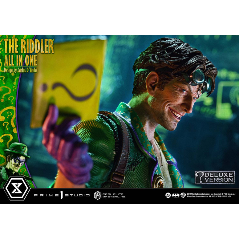 Prime 1 Studio - The Riddler All-in-One (Designed by Carlos D'Anda) DX Bonus Version - Real Elite Masterline Series 1/3