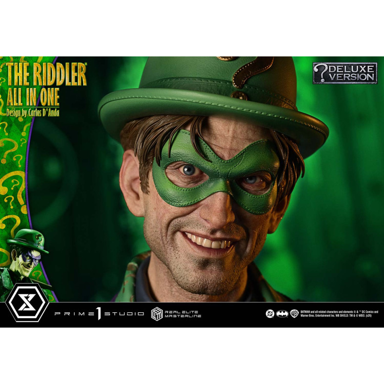 Prime 1 Studio - The Riddler All-in-One (Designed by Carlos D'Anda) DX Bonus Version - Real Elite Masterline Series 1/3