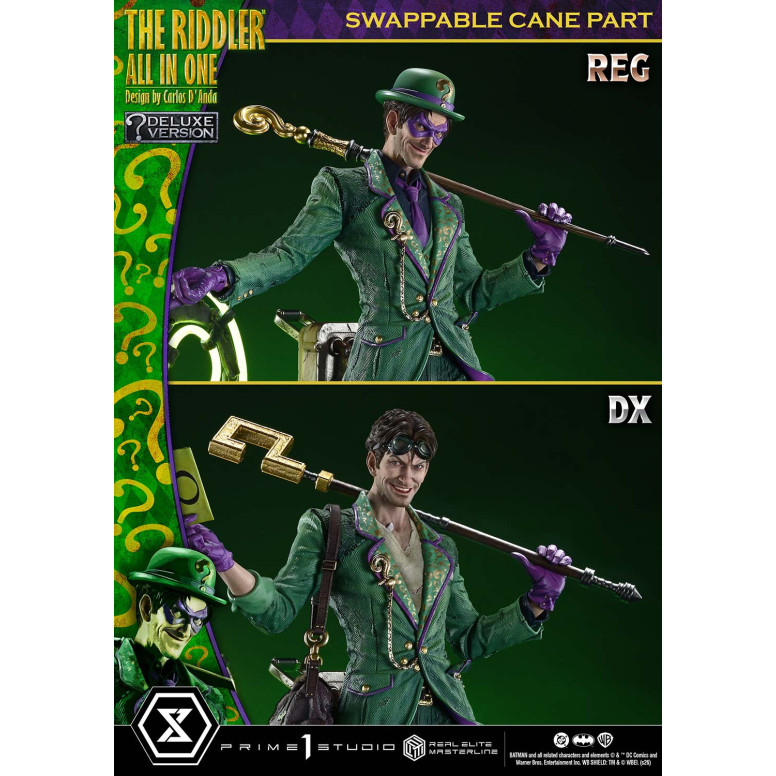 Prime 1 Studio - The Riddler All-in-One (Designed by Carlos D'Anda) DX Bonus Version - Real Elite Masterline Series 1/3