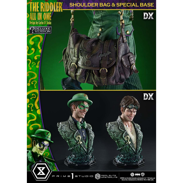 Prime 1 Studio - The Riddler All-in-One (Designed by Carlos D'Anda) DX Bonus Version - Real Elite Masterline Series 1/3