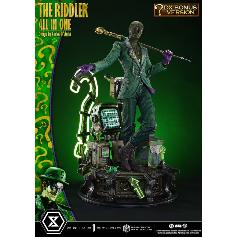 Prime 1 Studio - The Riddler All-in-One (Designed by Carlos D'Anda) DX Bonus Version - Real Elite Masterline Series 1/3