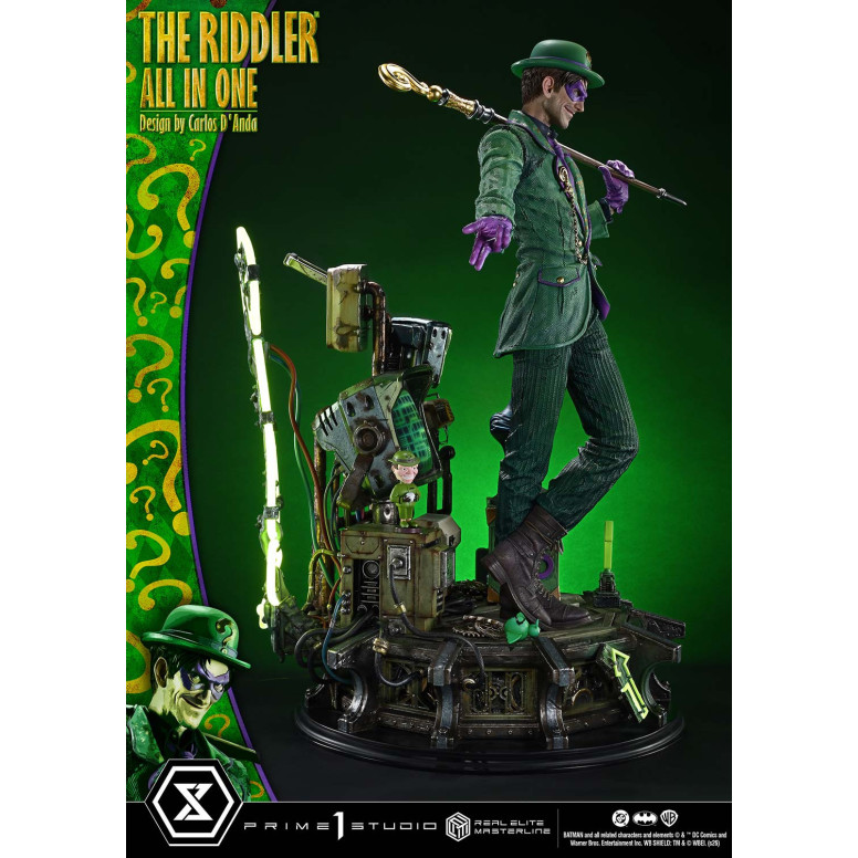 Prime 1 Studio - The Riddler All-in-One (Designed by Carlos D'Anda) DX Bonus Version - Real Elite Masterline Series 1/3