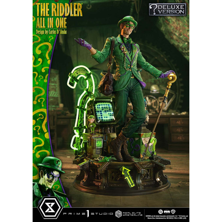 Prime 1 Studio - The Riddler All-in-One (Designed by Carlos D'Anda) DX Bonus Version - Real Elite Masterline Series 1/3