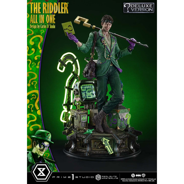 Prime 1 Studio - The Riddler All-in-One (Designed by Carlos D'Anda) DX Bonus Version - Real Elite Masterline Series 1/3