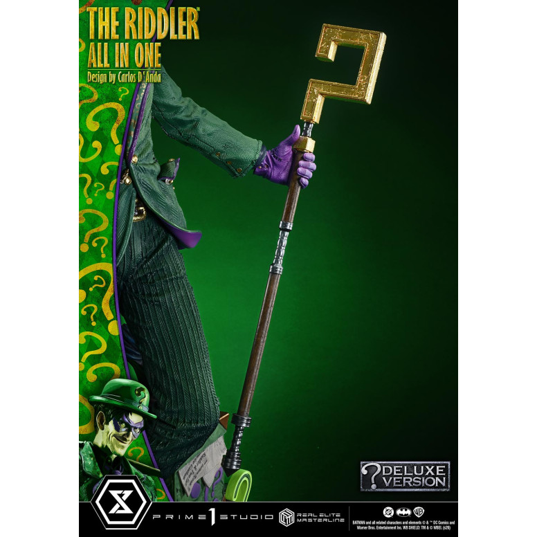 Prime 1 Studio - The Riddler All-in-One (Designed by Carlos D'Anda) DX Bonus Version - Real Elite Masterline Series 1/3