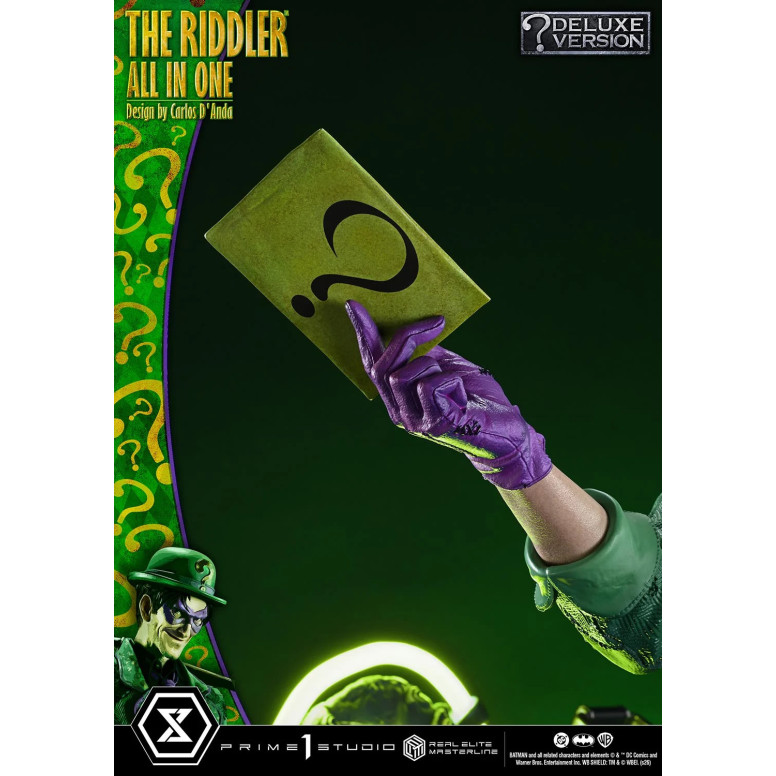 Prime 1 Studio - The Riddler All-in-One (Designed by Carlos D'Anda) DX Bonus Version - Real Elite Masterline Series 1/3