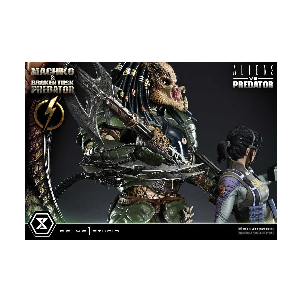 Prime 1 Studio - Aliens vs. Predator (Comic) - Machiko & Broken Tusk Ultimate Premium Masterline Series 1/4