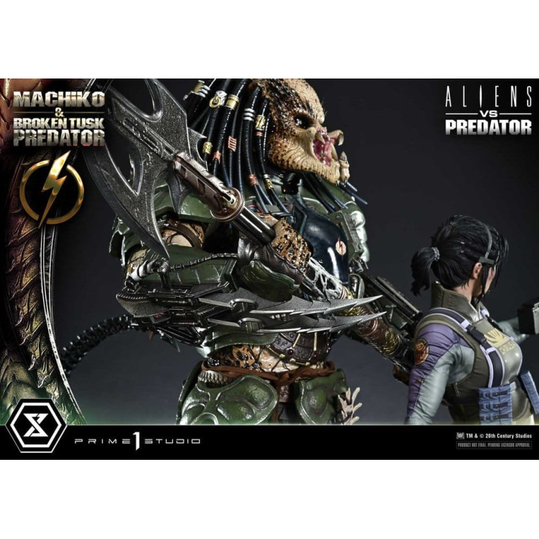 Prime 1 Studio - Aliens vs. Predator (Comic) - Machiko & Broken Tusk Ultimate Premium Masterline Series 1/4