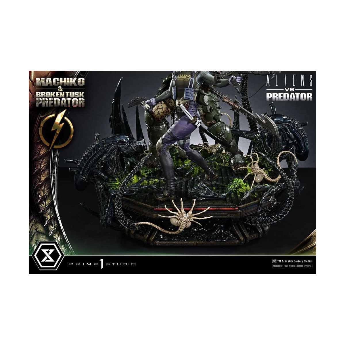 Prime 1 Studio - Aliens vs. Predator (Comic) - Machiko & Broken Tusk Ultimate Premium Masterline Series 1/4