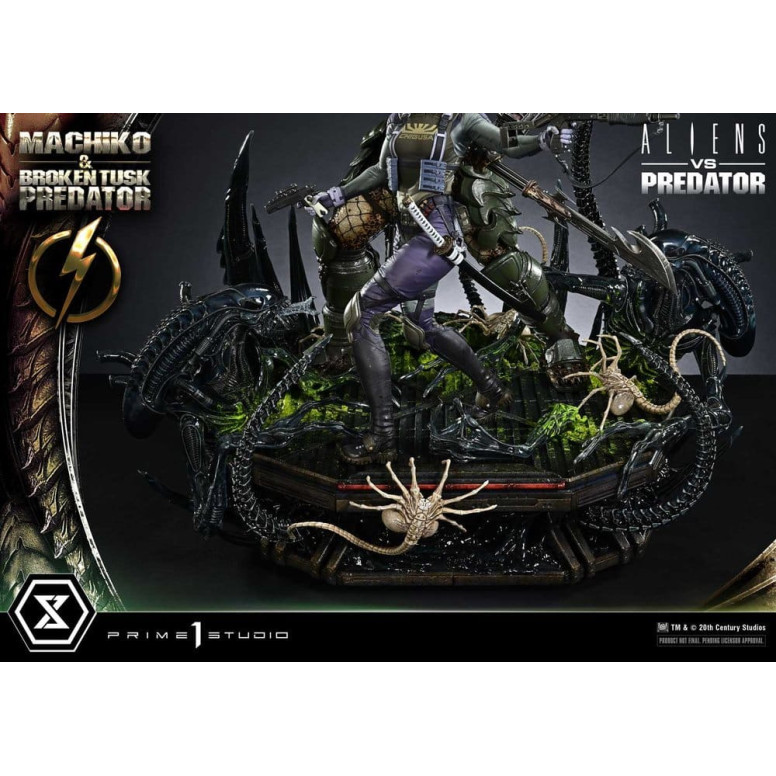 Prime 1 Studio - Aliens vs. Predator (Comic) - Machiko & Broken Tusk Ultimate Premium Masterline Series 1/4